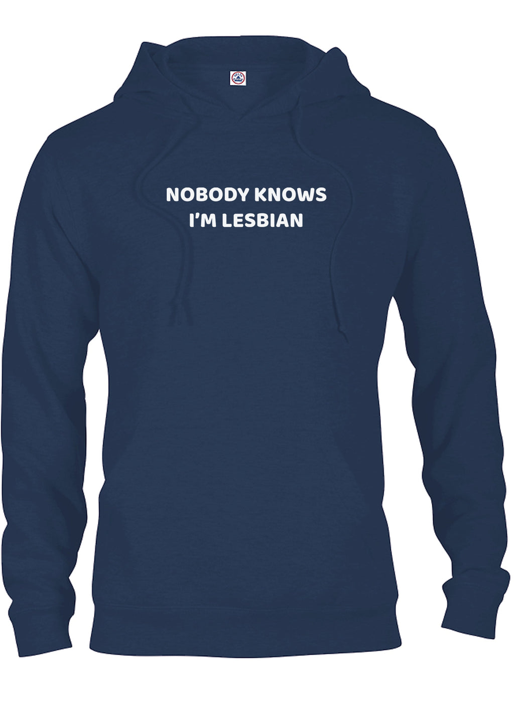 NOBODY KNOWS I’M LESBIAN T-Shirt product image 9
