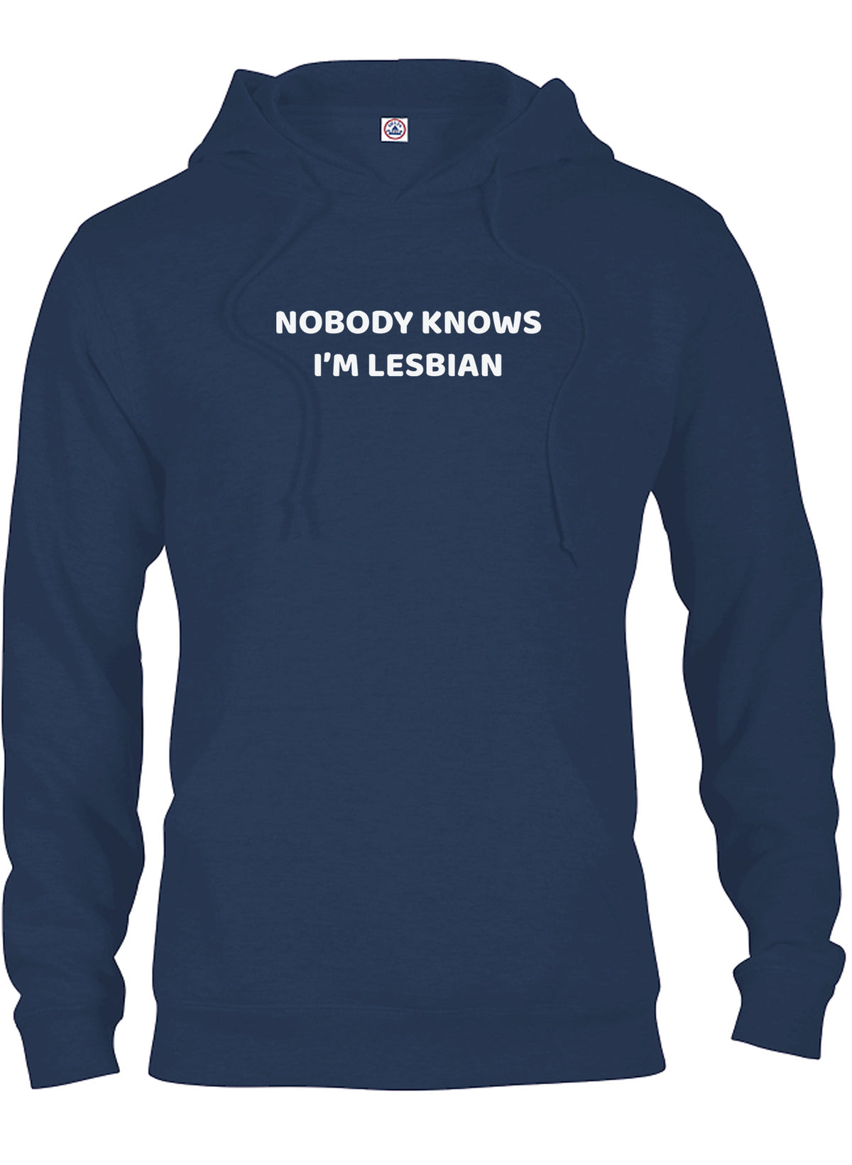 NOBODY KNOWS I’M LESBIAN T-Shirt product image 9