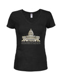 Never Underestimate the Power Juniors V Neck T-Shirt product image 1