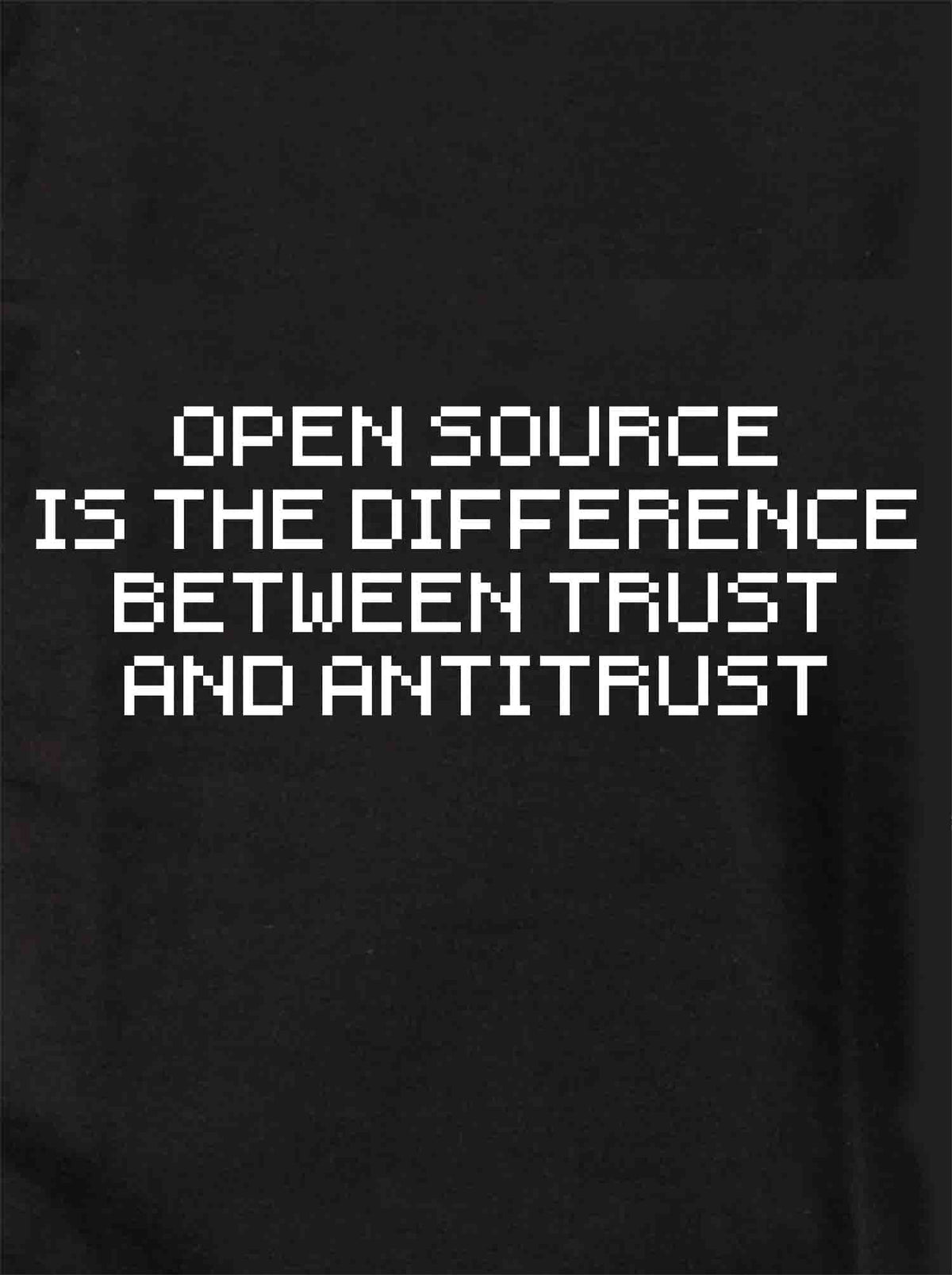Open Source is The Difference Between Trust and Antitrust product image 1