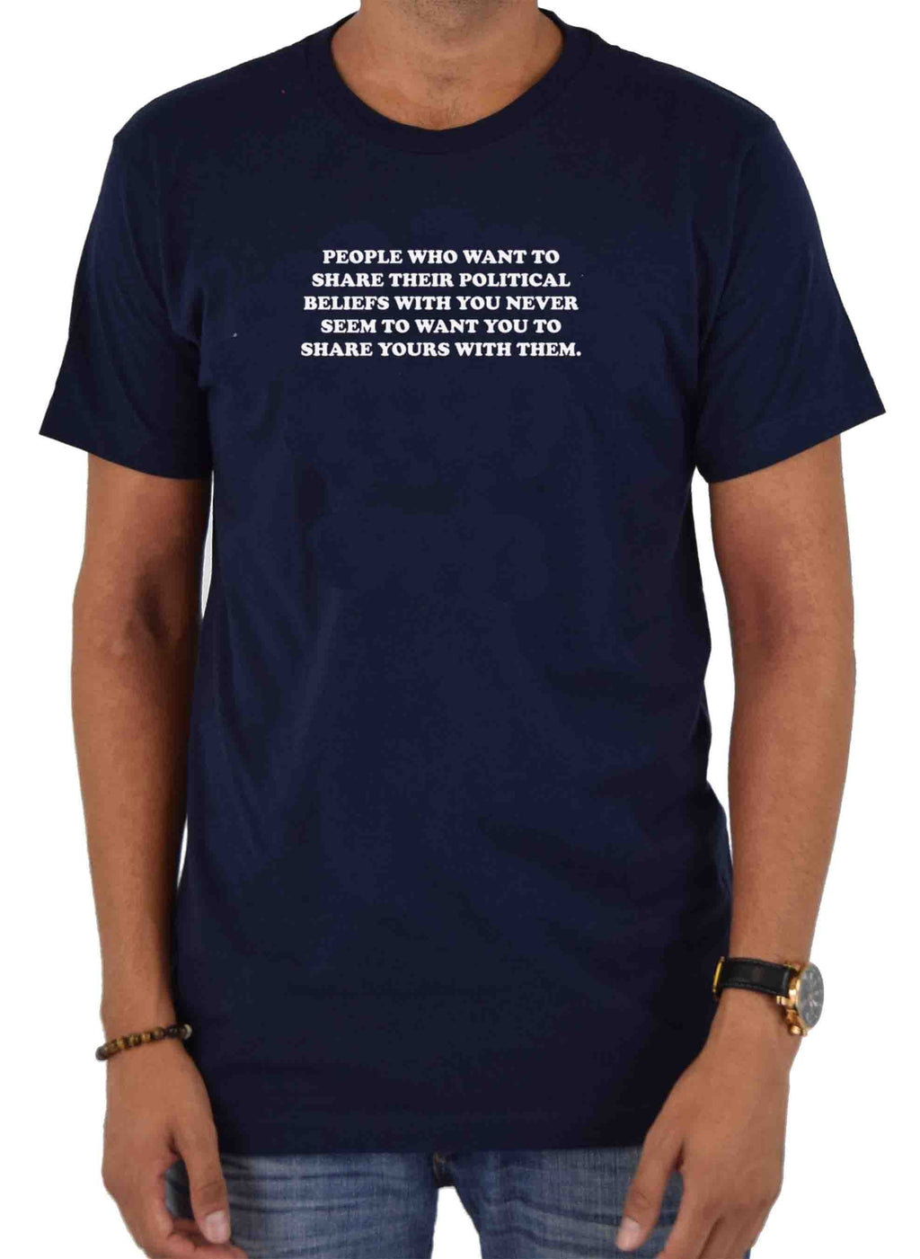 People Who Want to Share Their Political Beliefs T-Shirt product image 3
