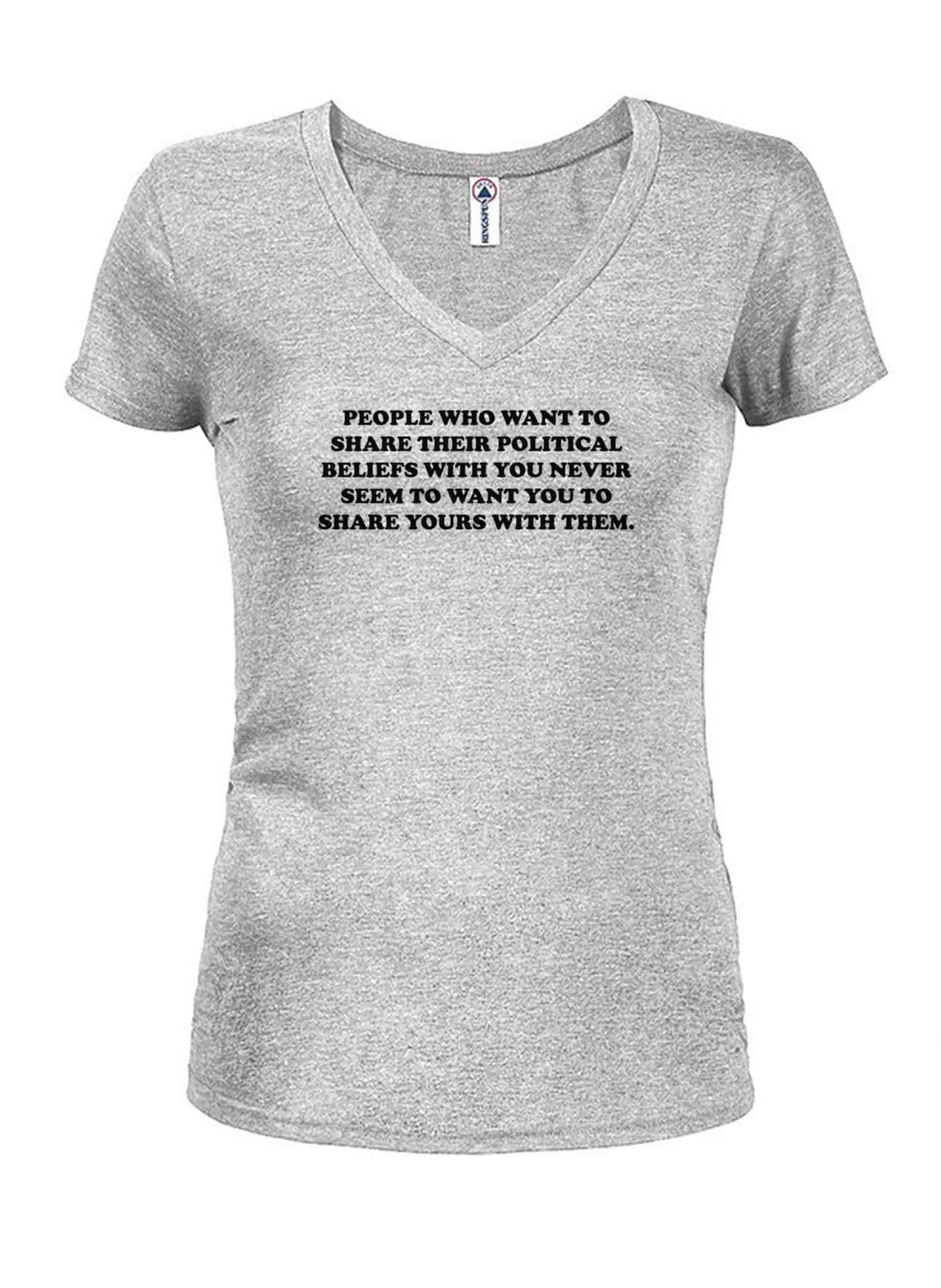 People Who Want to Share Their Political Beliefs T-Shirt product image 15