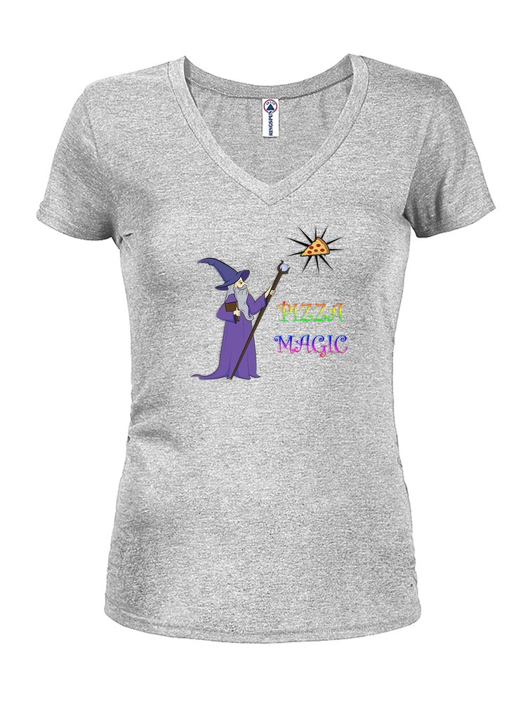 Pizza Magic Juniors V Neck T-Shirt product image 2