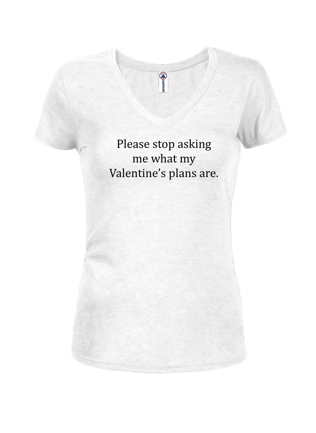 Please stop asking me what my Valentine’s plans are Juniors product image 2