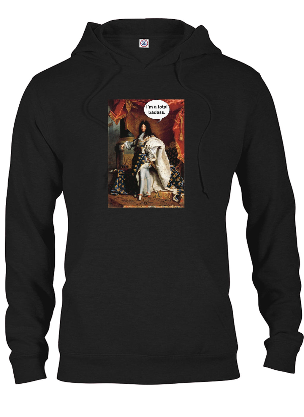 Portrait of Louis XIV I’m a total badass T-Shirt product image 8