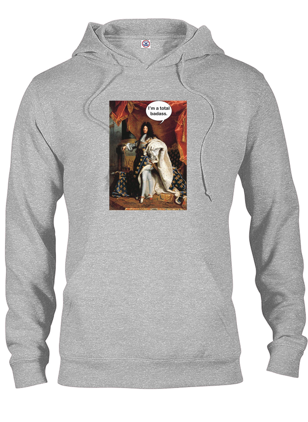 Portrait of Louis XIV I’m a total badass T-Shirt product image 12
