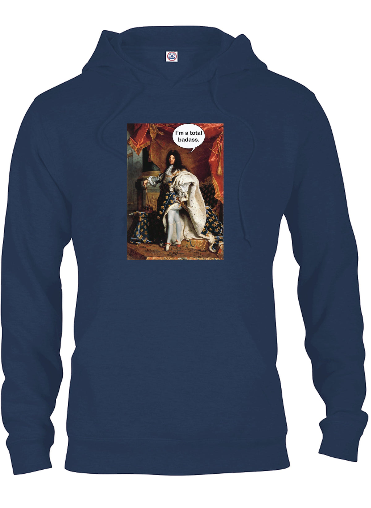 Portrait of Louis XIV I’m a total badass T-Shirt product image 9