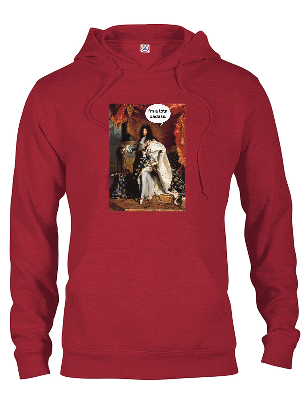 Portrait of Louis XIV I’m a total badass T-Shirt product image 11