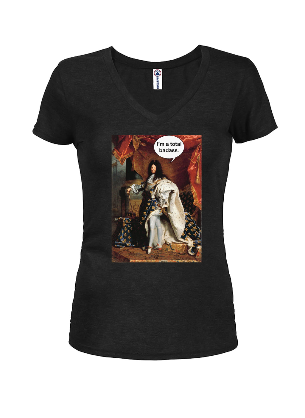 Portrait of Louis XIV I’m a total badass T-Shirt product image 13