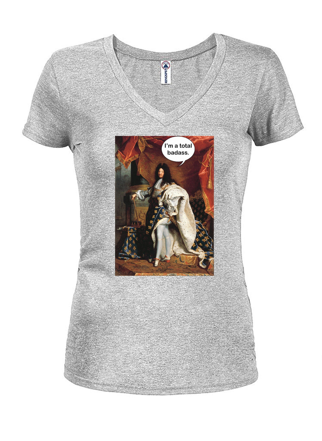 Portrait of Louis XIV I’m a total badass T-Shirt product image 15