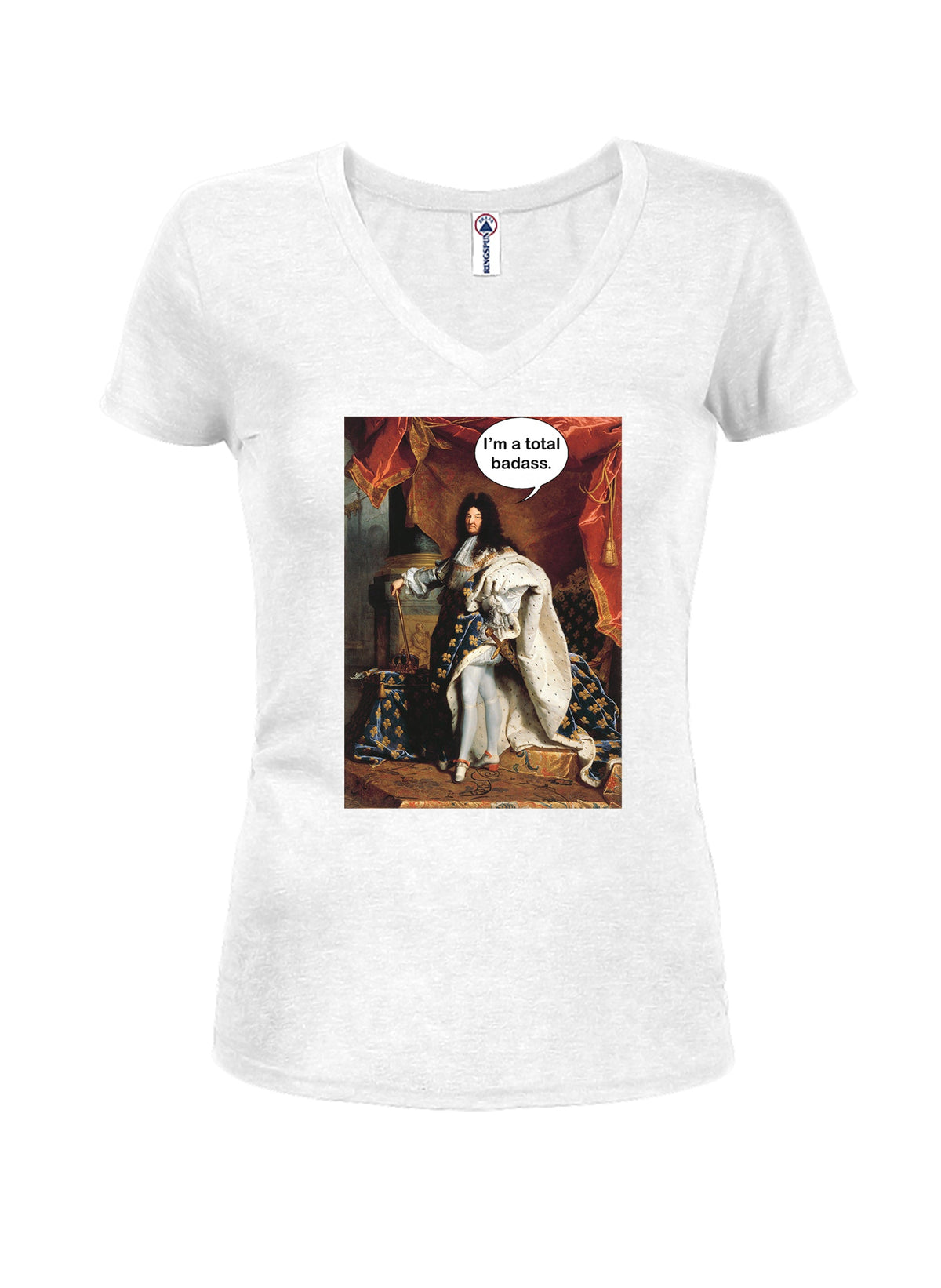Portrait of Louis XIV I’m a total badass T-Shirt product image 14