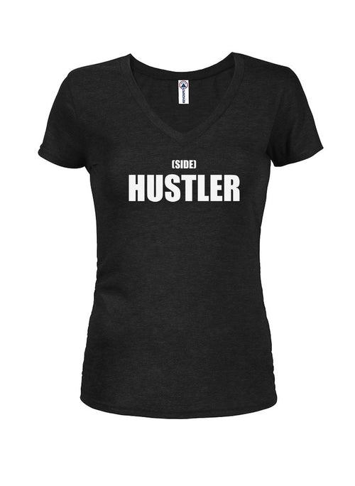 (SIDE) HUSTLER Juniors V Neck T-Shirt product image 1