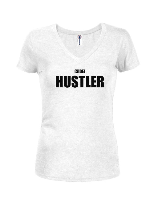 (SIDE) HUSTLER Juniors V Neck T-Shirt product image 2