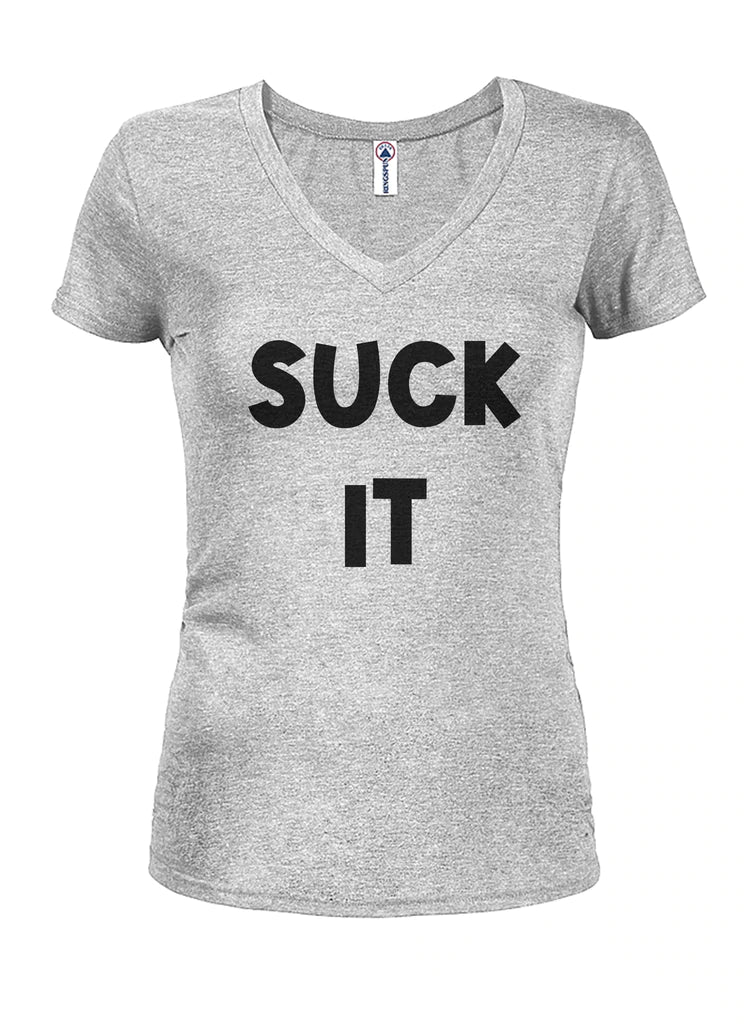 SUCK IT Juniors V Neck T-Shirt product image 3