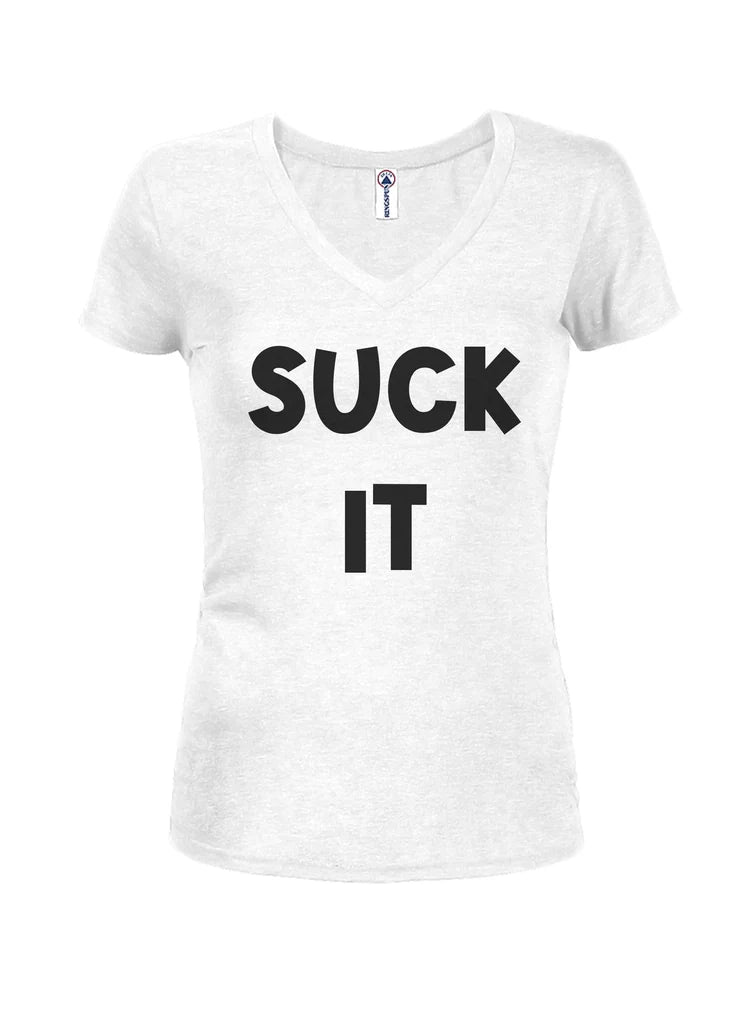 SUCK IT Juniors V Neck T-Shirt product image 2