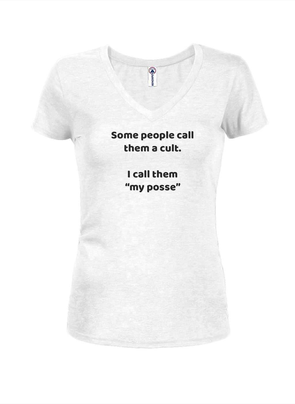 Some people call them a cult Juniors V Neck T-Shirt product image 2