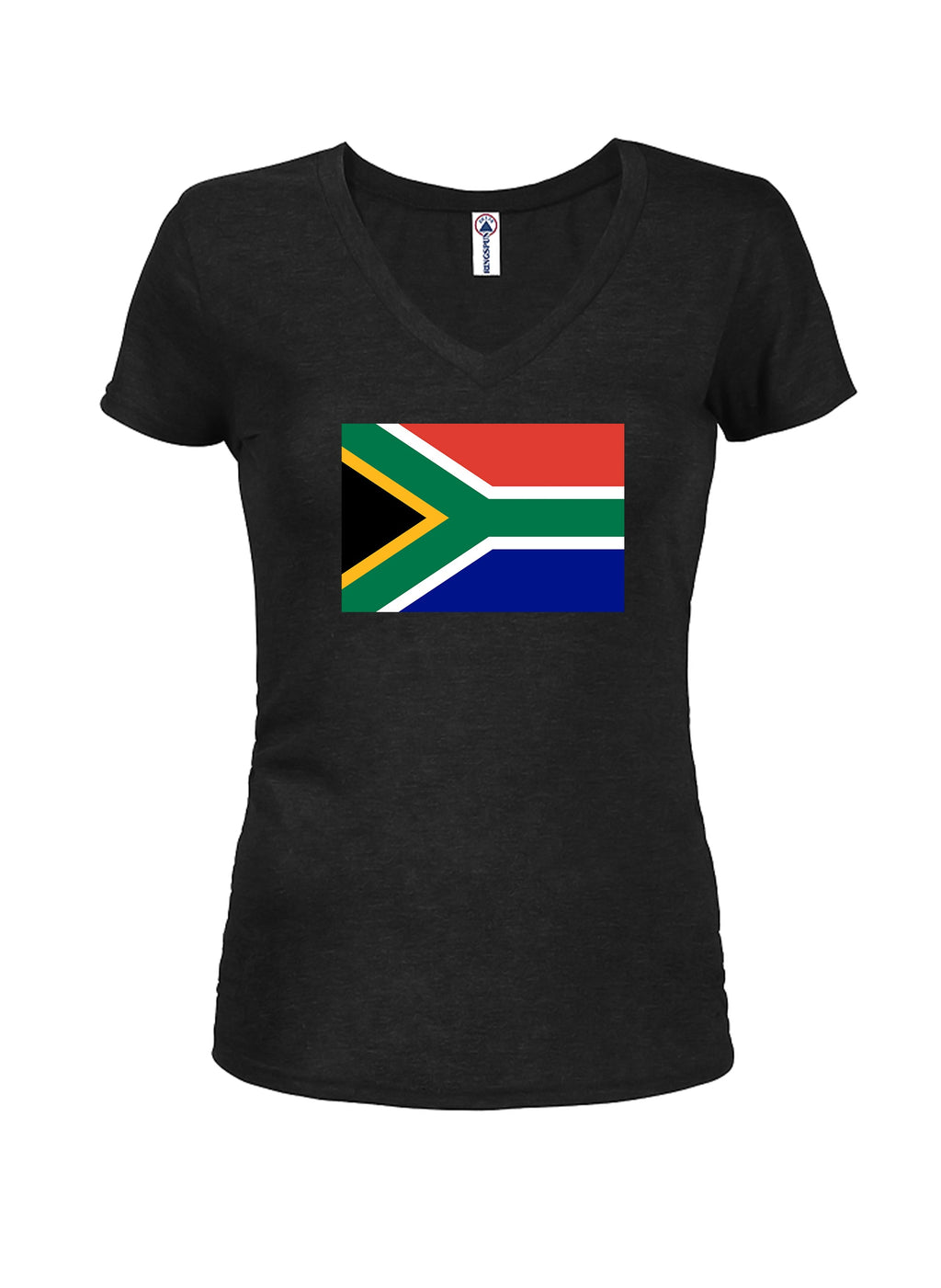 South African Flag Juniors V Neck T-Shirt product image 1