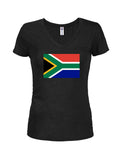 South African Flag Juniors V Neck T-Shirt product image 1