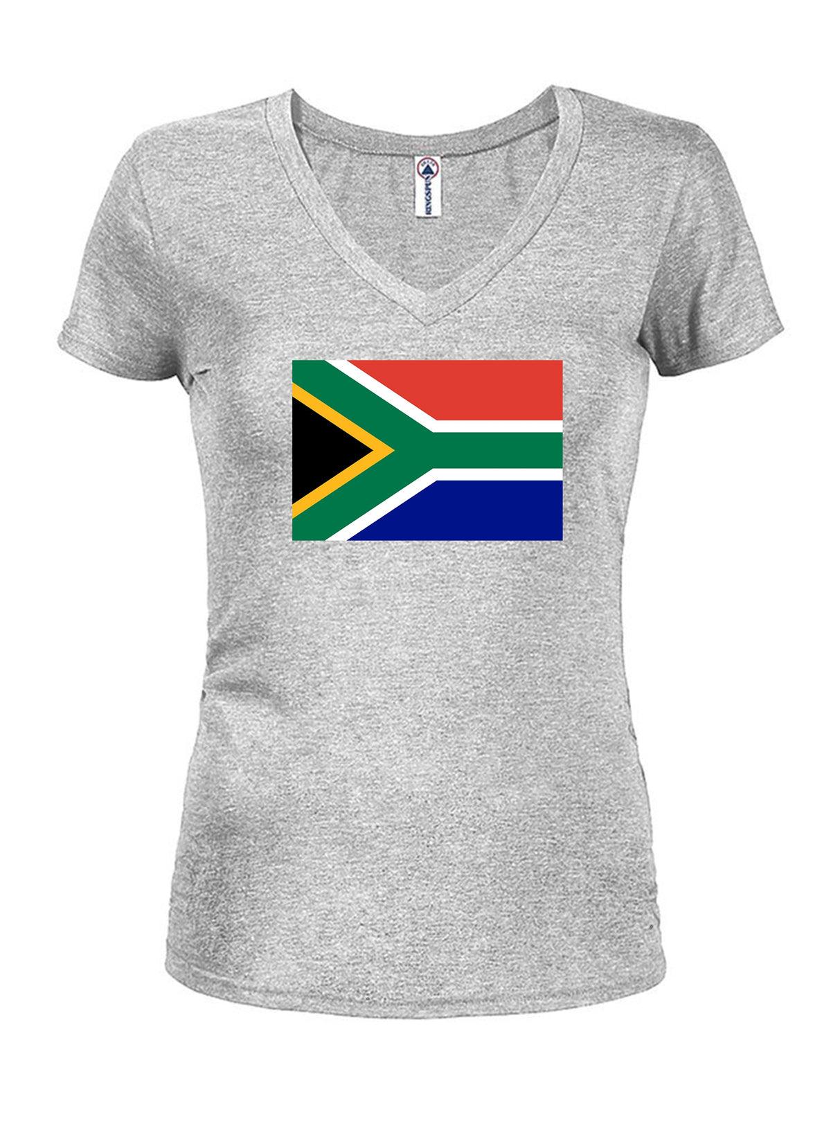 South African Flag Juniors V Neck T-Shirt product image 3