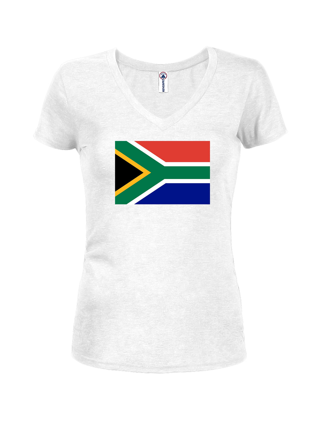 South African Flag Juniors V Neck T-Shirt product image 2