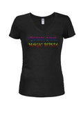 THANK YOU, MAGIC BIPED! Juniors V Neck T-Shirt product image 1