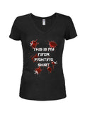 This is My Ninja Fighting Shirt Juniors V Neck T-Shirt product image 1