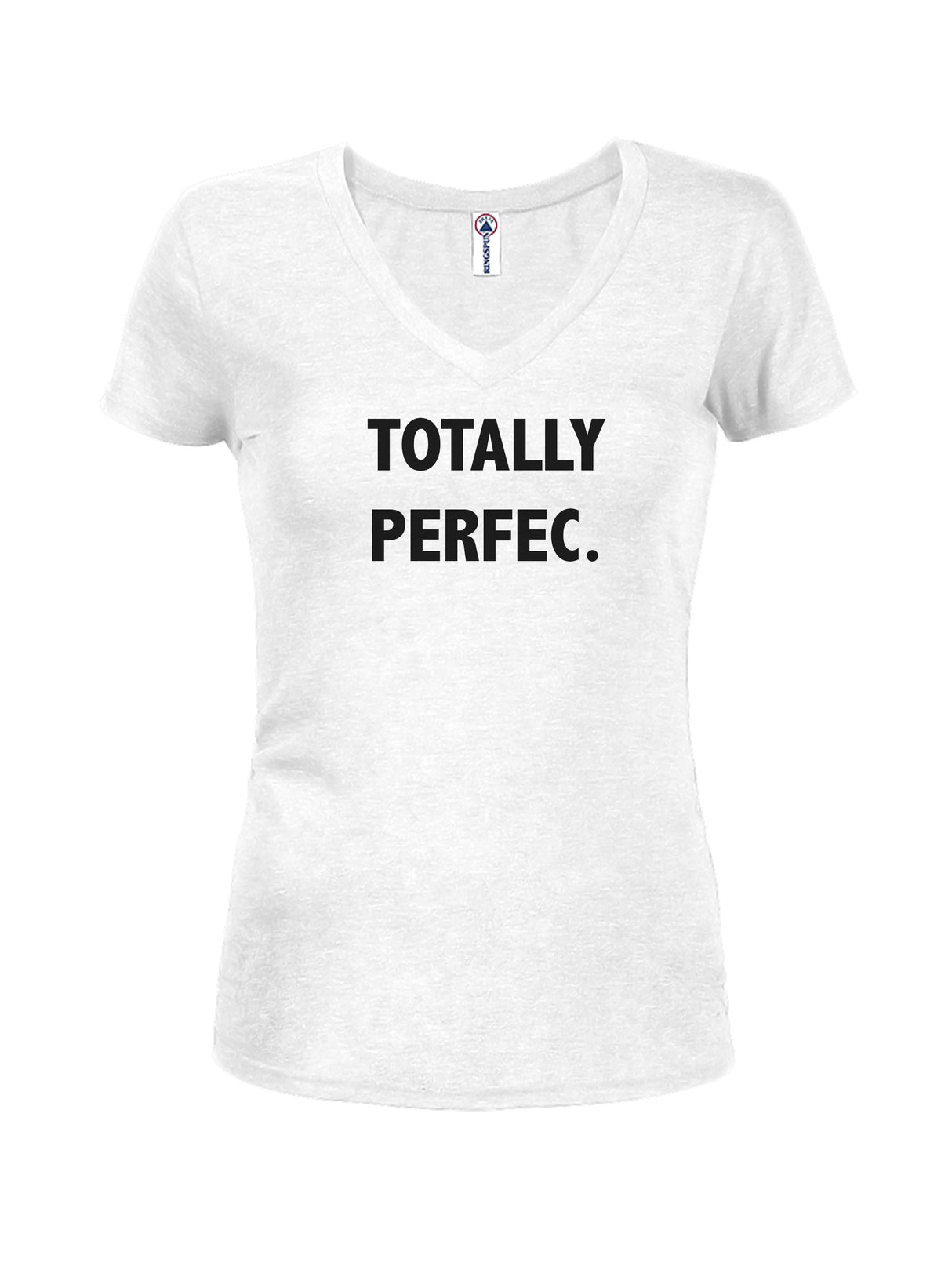 Totally Perfec Juniors V Neck T-Shirt product image 2