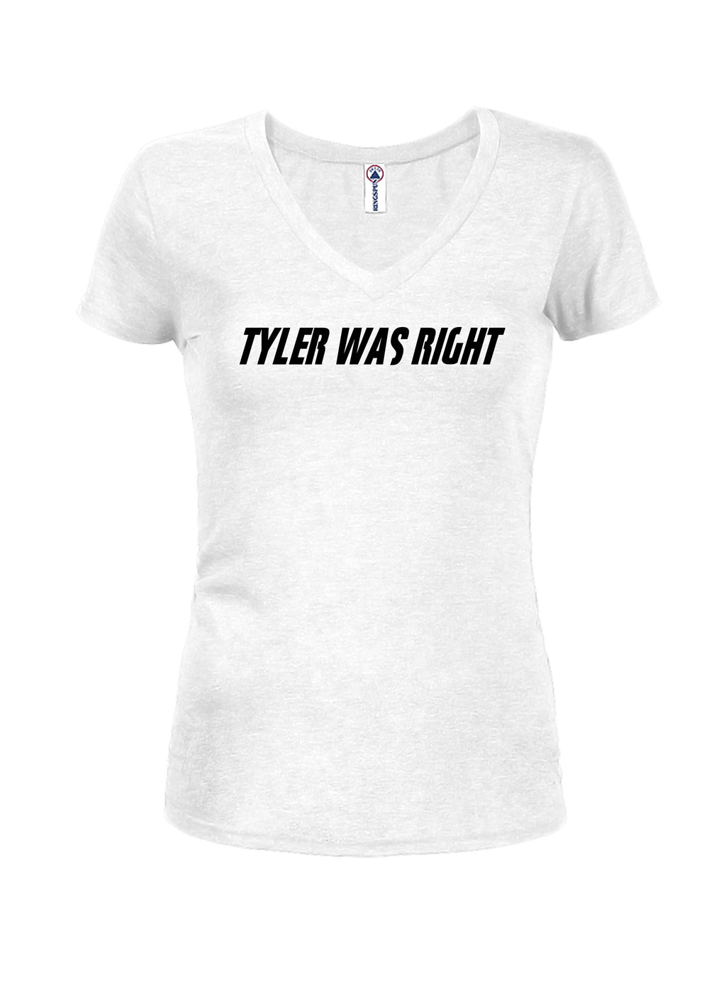 Tyler was right Juniors V Neck T-Shirt product image 2
