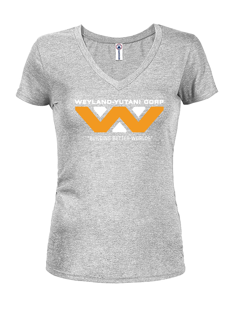 Weyland-Yutani Corp Building Better Worlds Juniors V Neck product image 3