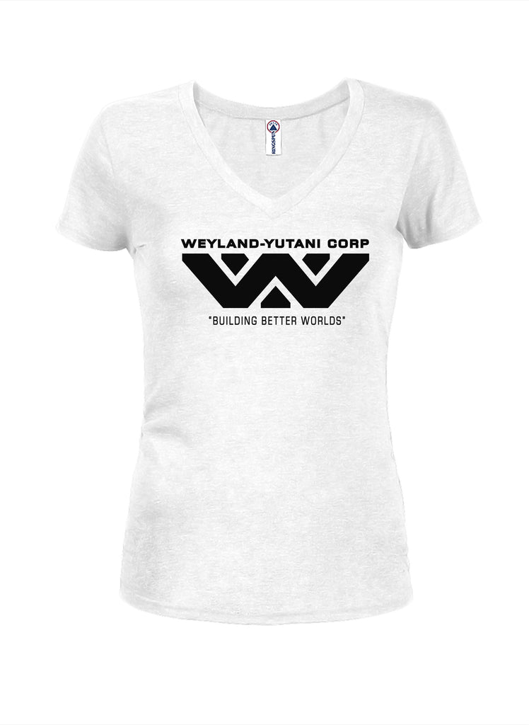 Weyland-Yutani Corp Building Better Worlds Juniors V Neck product image 2