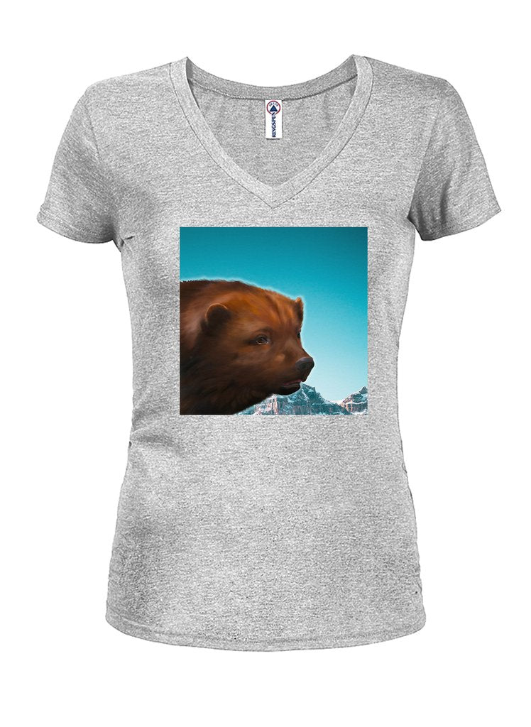 Wolverine Mountain Juniors V Neck T-Shirt product image 3