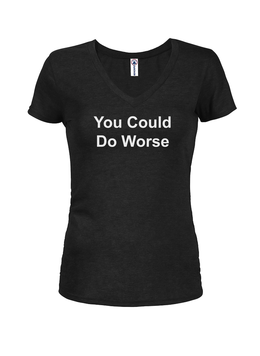 You Could Do Worse Juniors V Neck T-Shirt product image 1