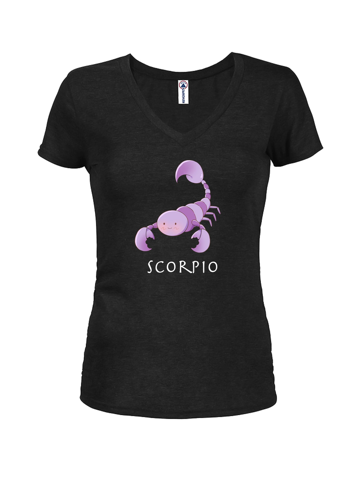 Zodiac Scorpio Juniors V Neck T-Shirt product image 1