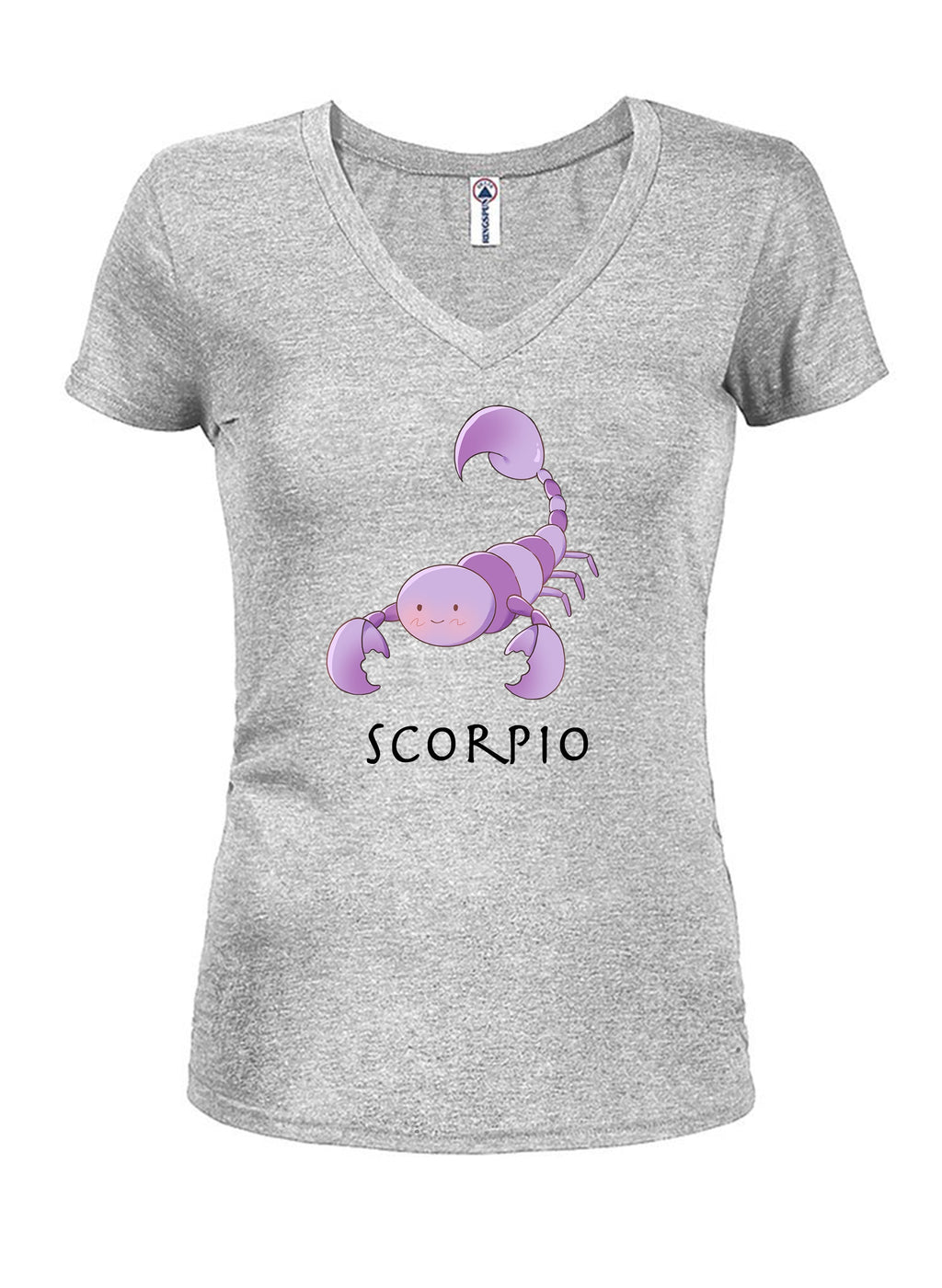 Zodiac Scorpio Juniors V Neck T-Shirt product image 3