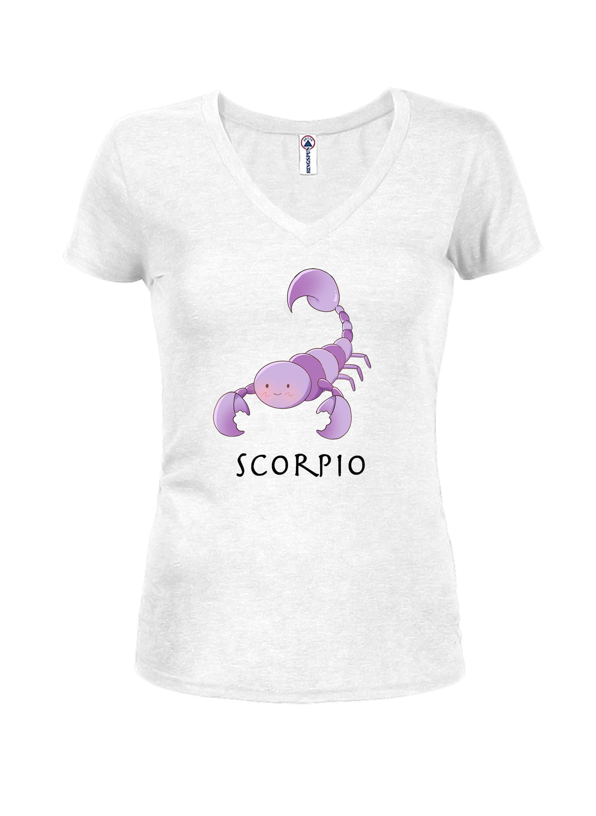 Zodiac Scorpio Juniors V Neck T-Shirt product image 2