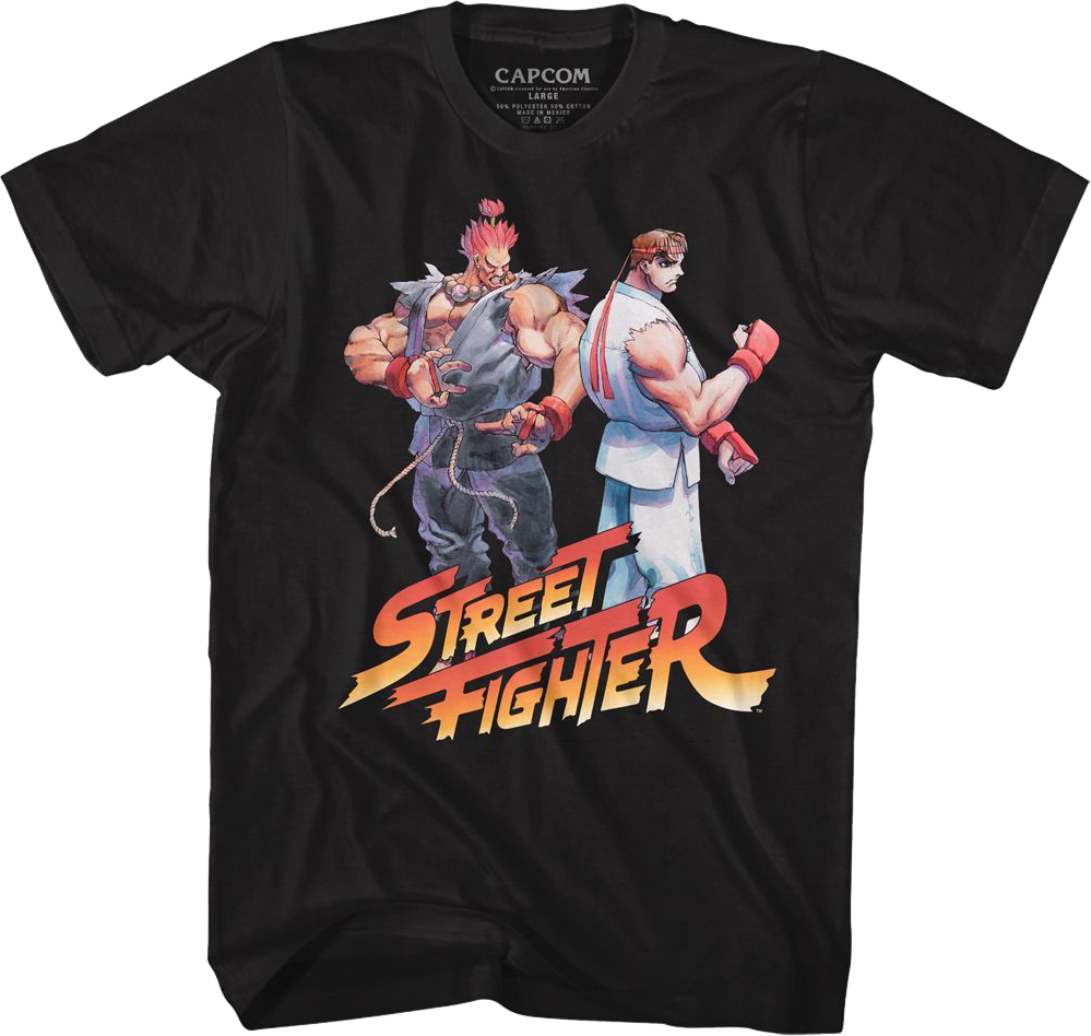 Akuma vs Ryu Street Fighter T-Shirt product image 1