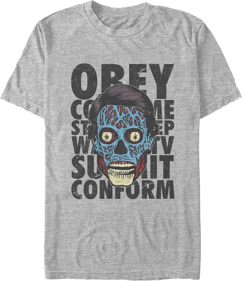 Alien Propaganda They Live T-Shirt product image 1