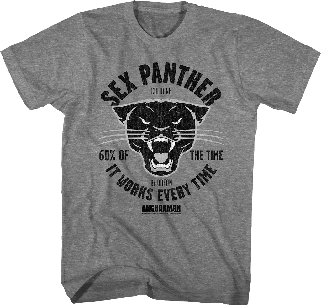 Anchorman Sex Panther Cologne T-Shirt product image 1