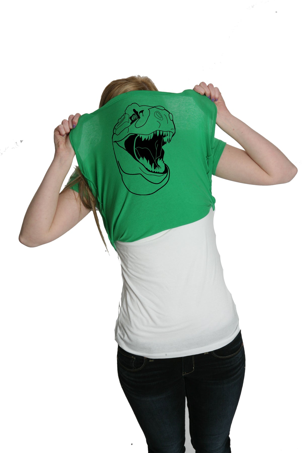 Ask Me About My T-Rex Flip Women's T Shirt product image 11