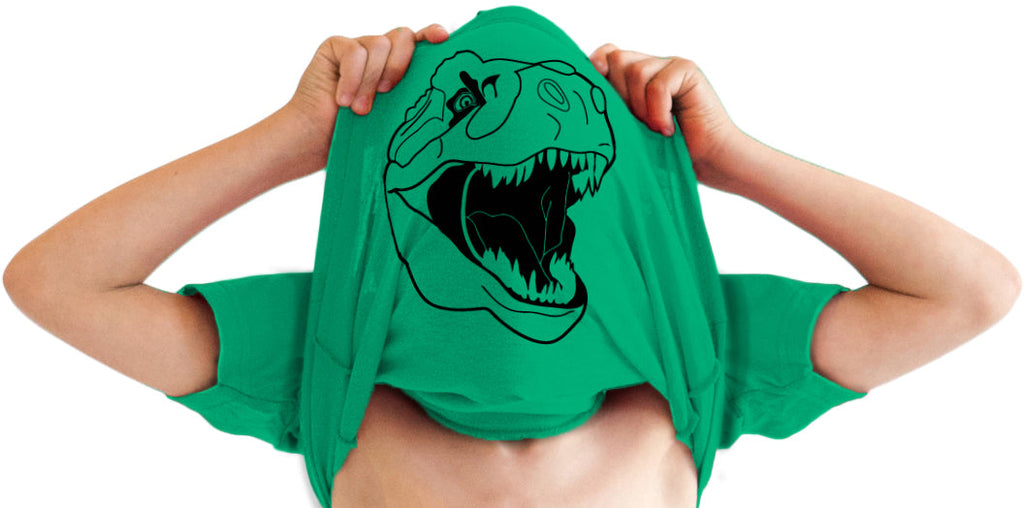 Ask Me About My T-Rex Flip Youth T Shirt product image 4