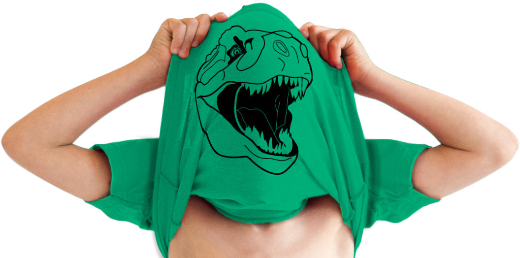 Ask Me About My T-Rex Flip Youth T Shirt product image 4
