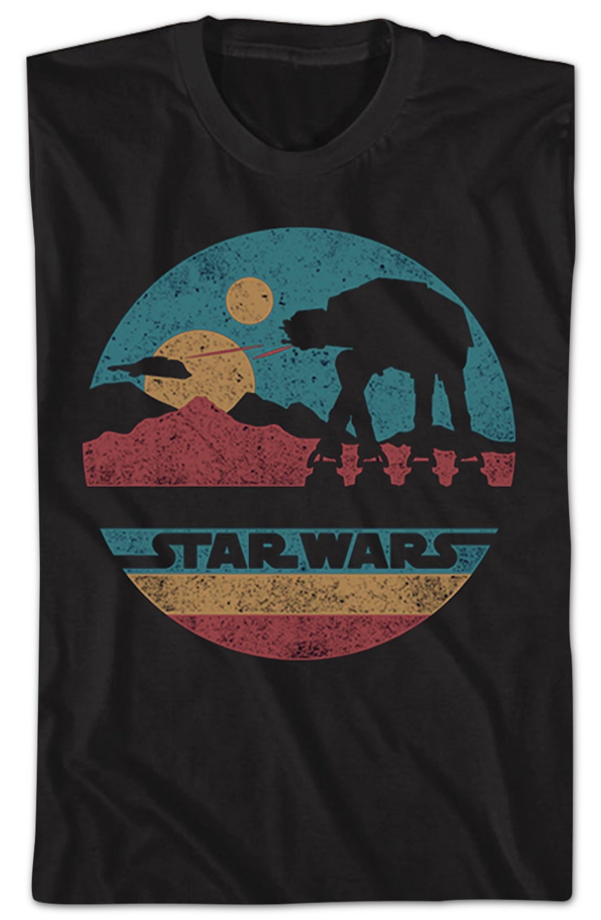 AT-AT Silhouette Star Wars T-Shirt product image 2