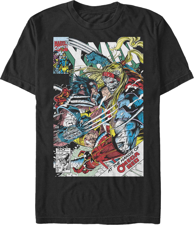 At The Hands Of Omega Red X-Men T-Shirt product image 1