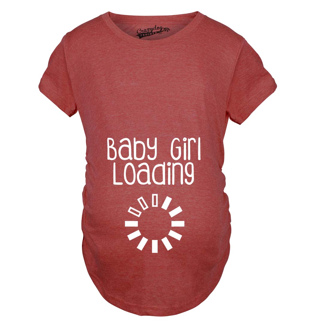 Baby Girl Loading Maternity T Shirt product image 5