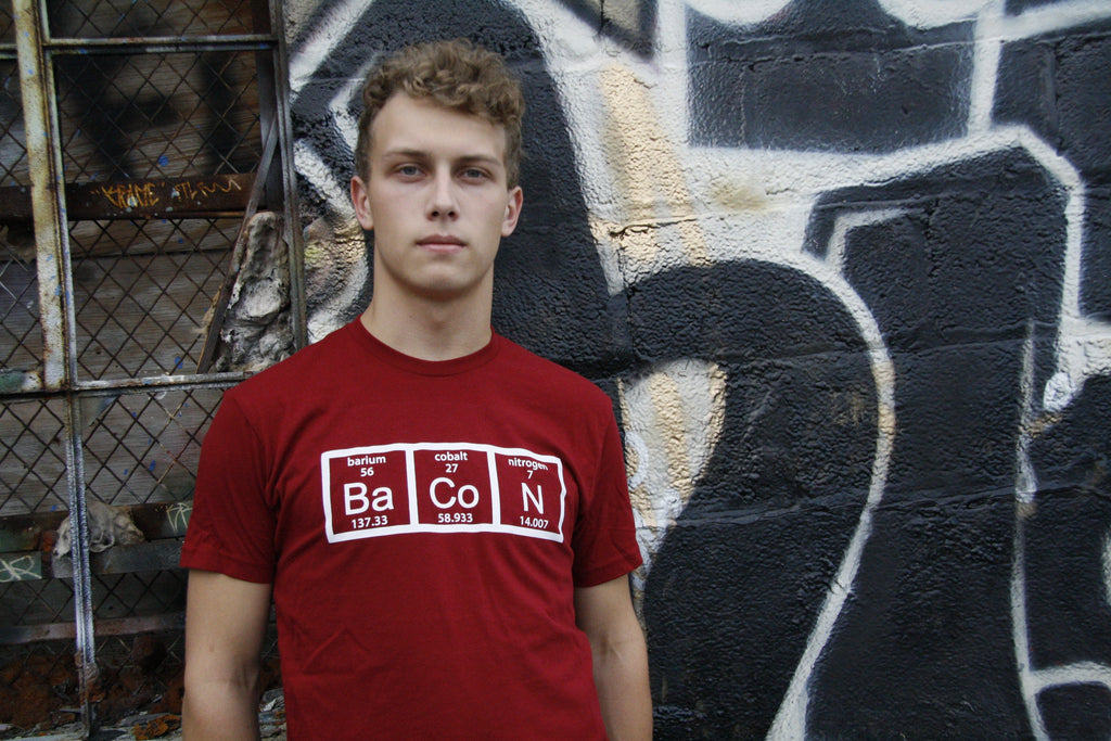 Chemistry Of Bacon Men's T Shirt product image 2