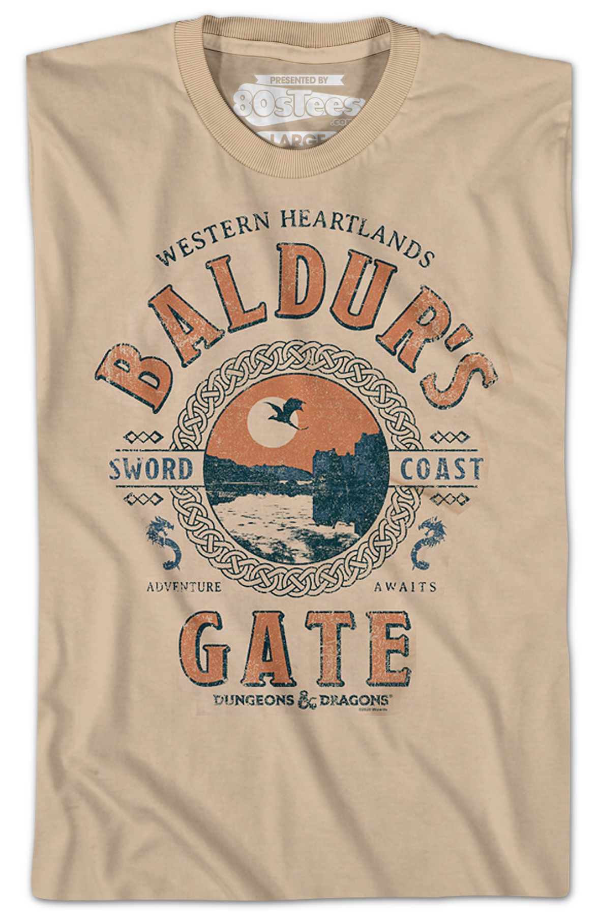 Baldur's Gate Dungeons & Dragons T-Shirt product image 2