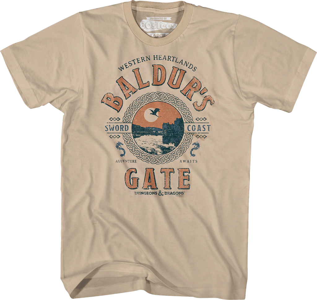 Baldur's Gate Dungeons & Dragons T-Shirt product image 1
