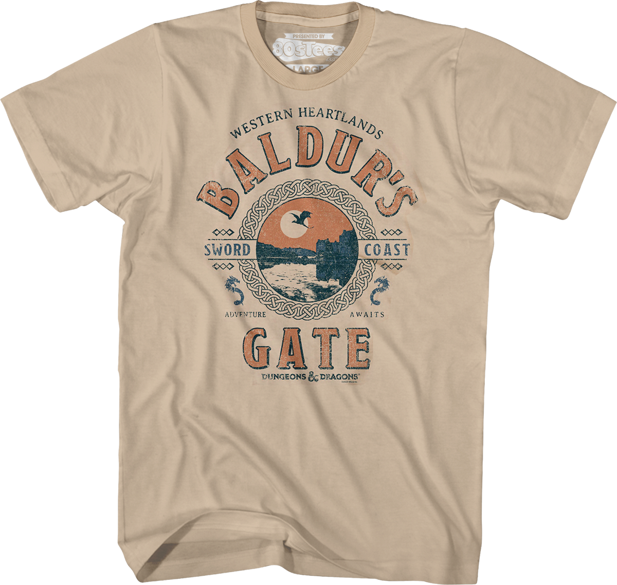 Baldur's Gate Dungeons & Dragons T-Shirt product image 1
