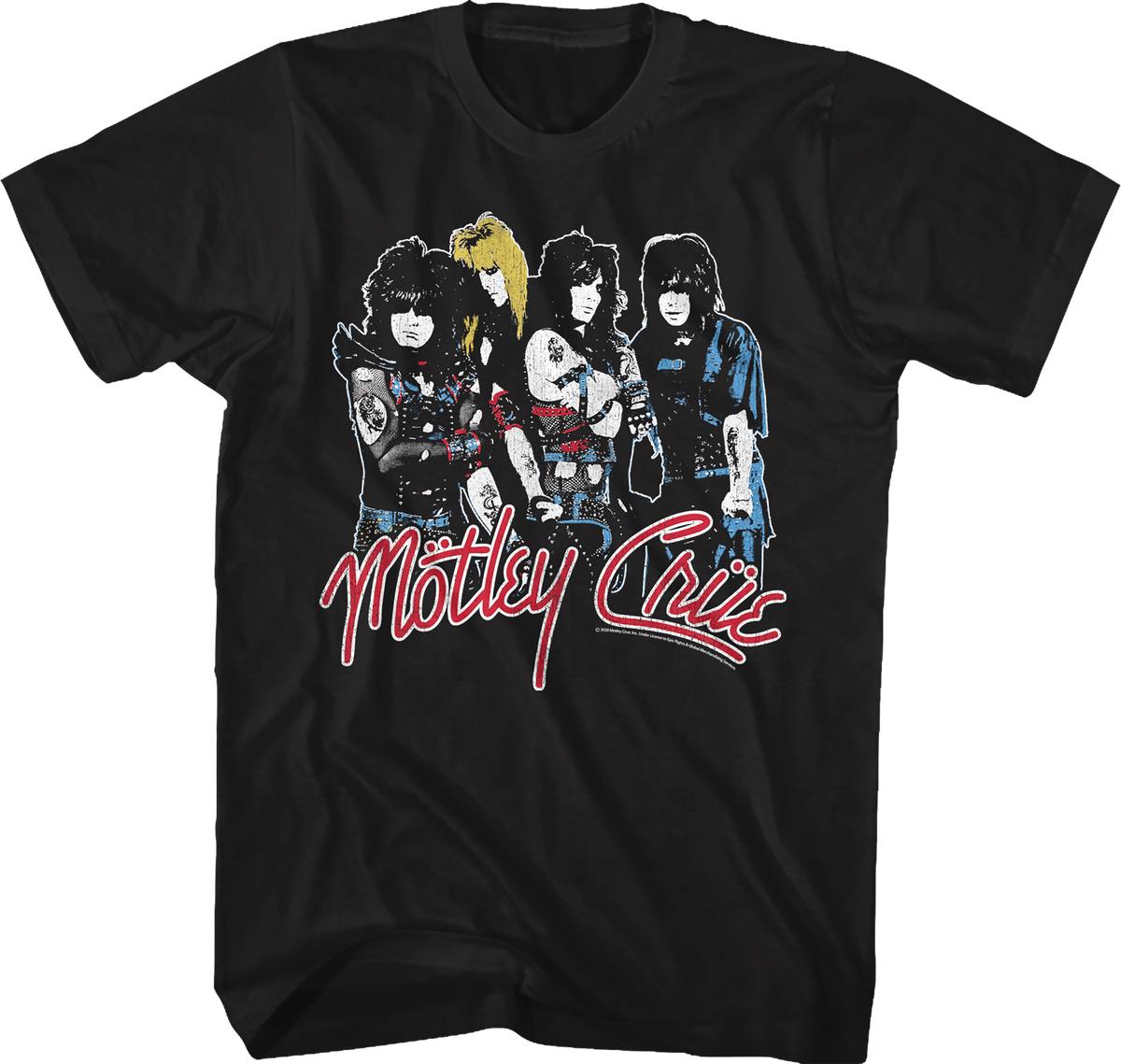 Band And Logo Motley Crue T-Shirt product image 1