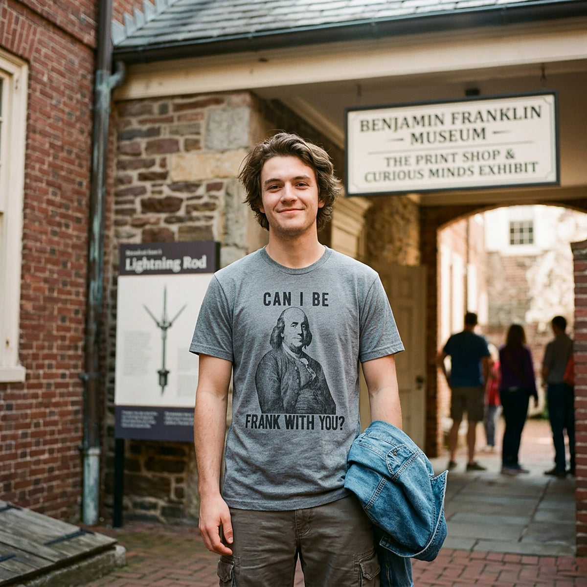 Can I Be Frank With You? Men's T Shirt product image 2